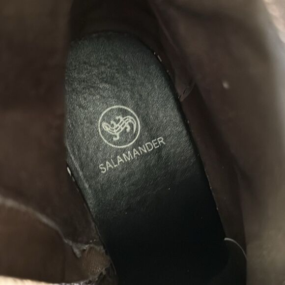 Salamander riveted Brown leather boots size 38EU - Picture 7 of 7